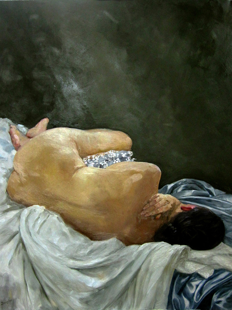 The Laborer Resting, oil on linen, 36X48, $4,515.00 framed, includes shipping and handling in continental US.