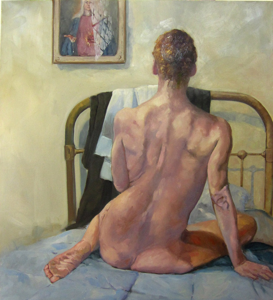 The Servant, oil on linen, 36X40, $4042.50 framed, includes shipping and handling in continental US.