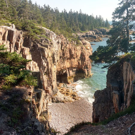 The Schoodic Peninsula has some wild and wooly scenery.