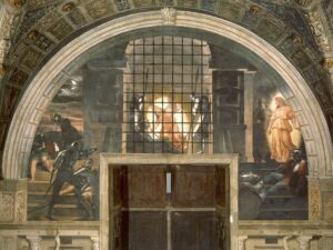 Deliverance of Saint Peter, 1514, Raphael, courtesy of the Vatican