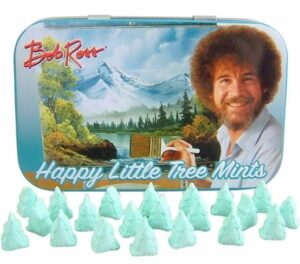 Bob Ross Happy Little Tree mints