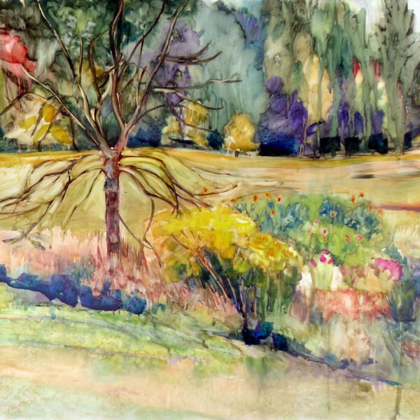 Rachel’s Garden: a favorite watercolor painting