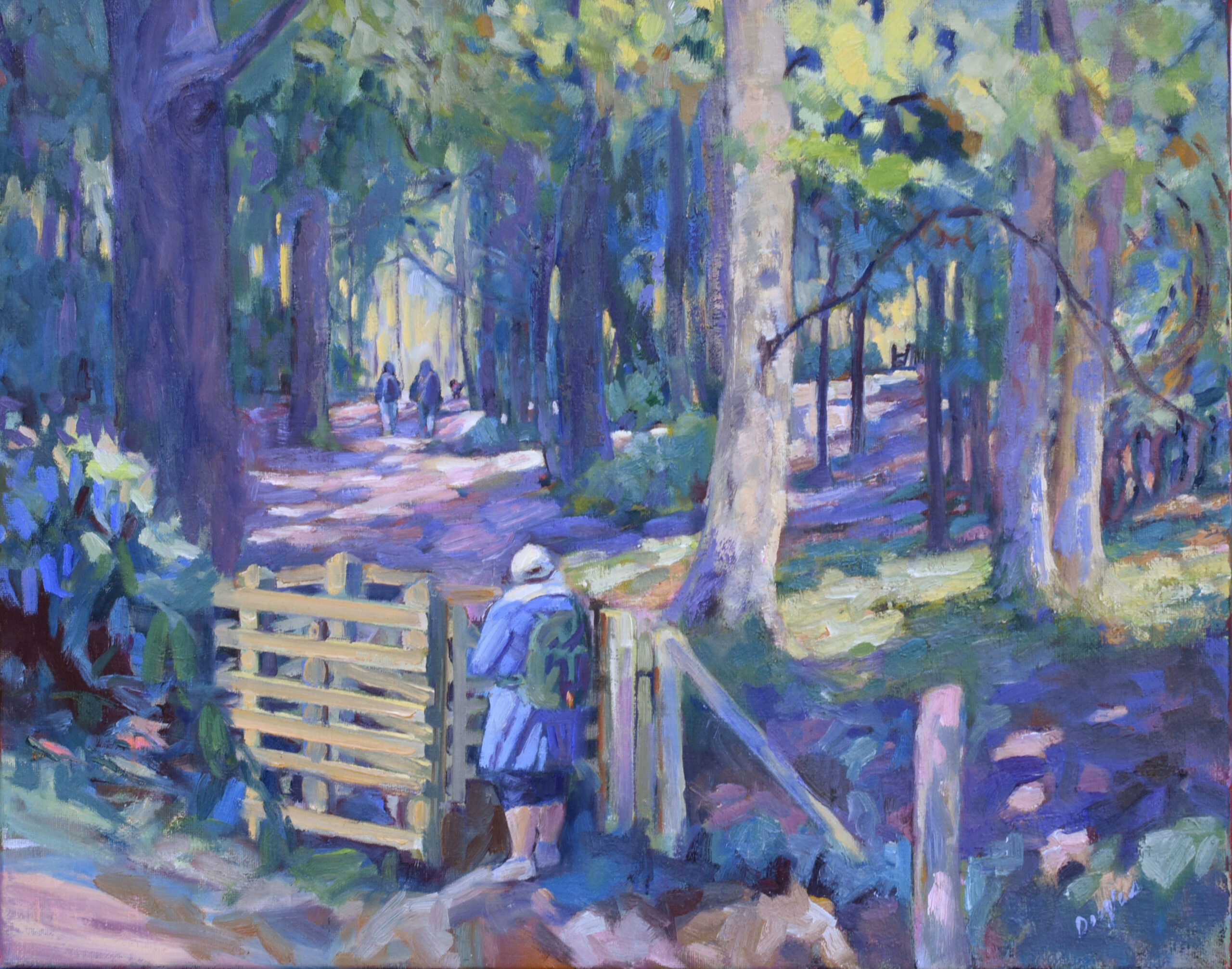 A walk in an English woods
