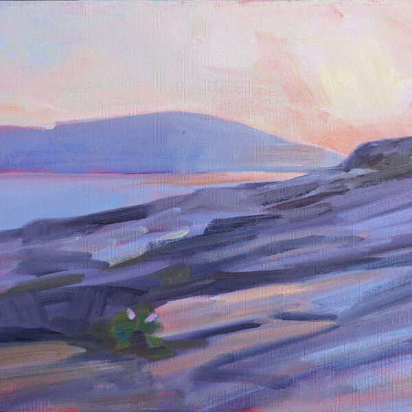 Sunset over Cadillac Mountain