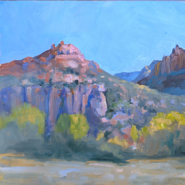 Painting the living language of canyons and buttes