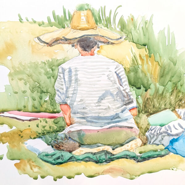 Stop copying in your landscape painting