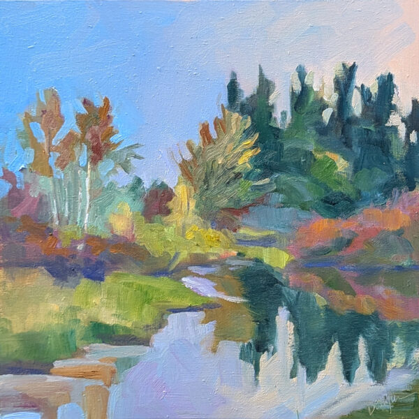 Taking breaks while painting